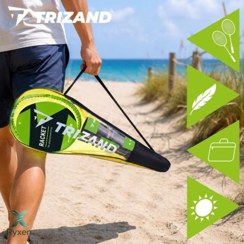 Zestaw do badmintona w pokrowcu - 9el. Trizand TRIZAND