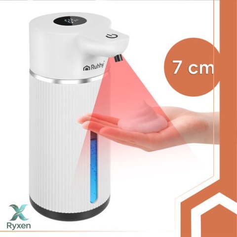 Dozownik mydła - bezdotykowy 420ml biały Ruhhy RUHHY