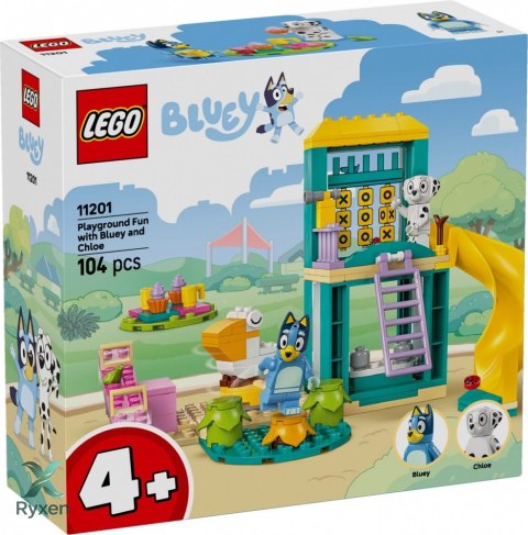 Klocki bluey 11201 blue i Łatka na placu zabaw LEGO