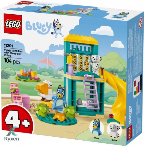 Klocki bluey 11201 blue i Łatka na placu zabaw LEGO