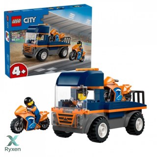 Klocki city 60491 laweta dla motocykli LEGO