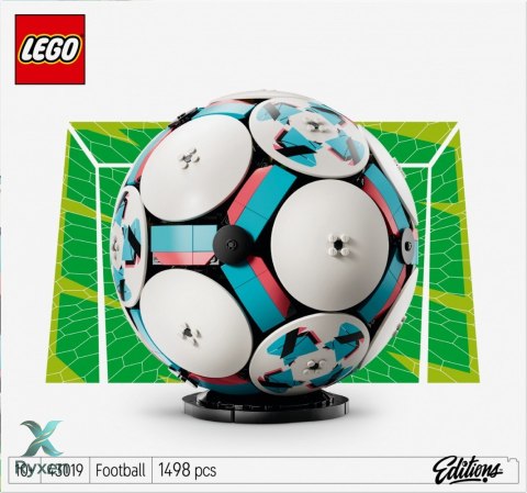 Klocki editions 43019 piłka nożna LEGO
