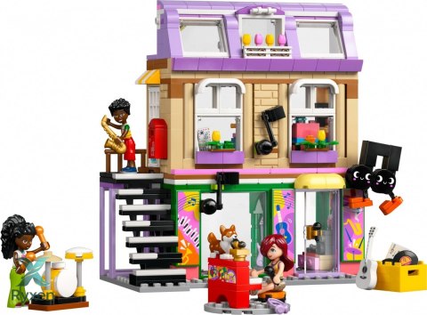 Klocki friends 42653 sklep muzyczny i mieszkanie LEGO