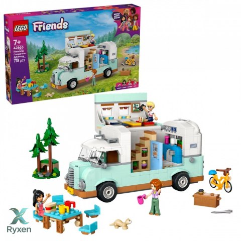 Klocki friends 42663 przygoda w kamperze przyjaciół LEGO