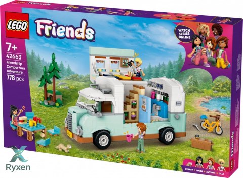 Klocki friends 42663 przygoda w kamperze przyjaciół LEGO