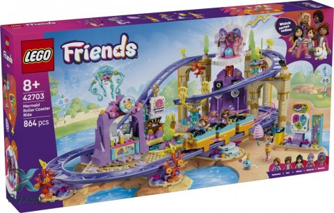 Klocki friends 42703 syrenkowa kolejka górska LEGO
