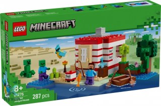 Klocki minecraft 21275 dom tnt w dżungli LEGO