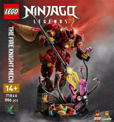 Klocki ninjago 71846 mech ognistego rycerza LEGO