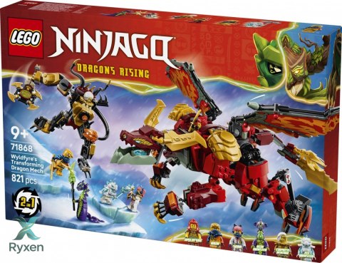 Klocki ninjago 71868 transformujący smoczy mech wyldfyre LEGO