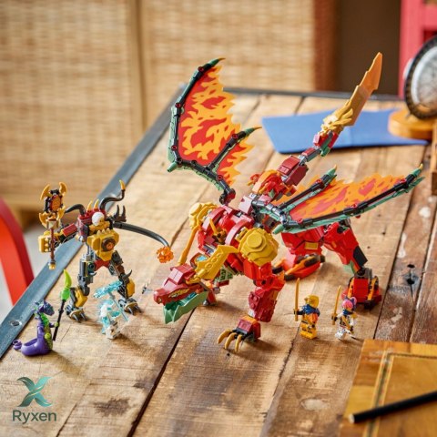 Klocki ninjago 71868 transformujący smoczy mech wyldfyre LEGO
