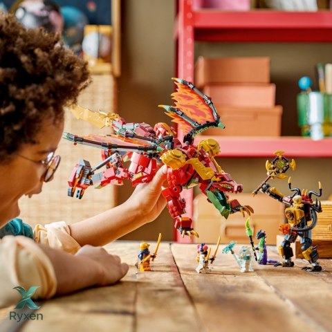 Klocki ninjago 71868 transformujący smoczy mech wyldfyre LEGO