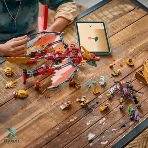 Klocki ninjago 71868 transformujący smoczy mech wyldfyre LEGO
