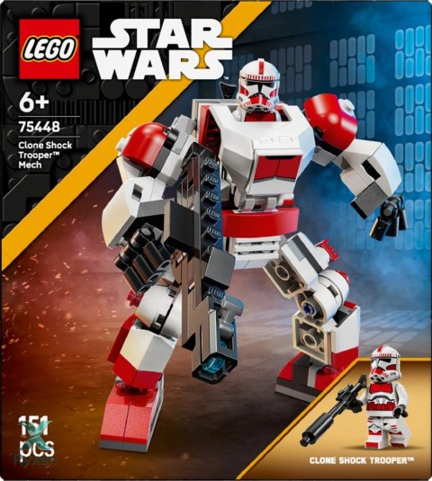 Klocki star wars 75448 mech klona shock troopera LEGO