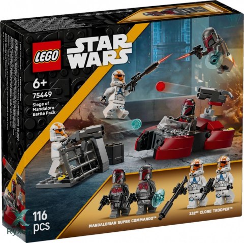 Klocki star wars 75449 oblężenie mandalory - zestaw bitewny LEGO