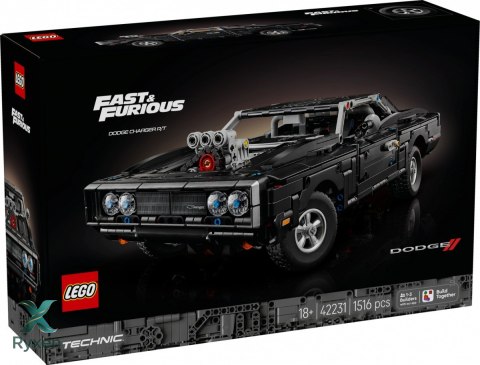 Klocki technic 42231 samochód fast and furious dodge charger r/t LEGO