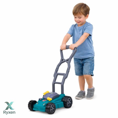 Kosiarka Ogrodowa Dla Dzieci Pchacz Światła Dźwięki Zielona LEAN TOYS
