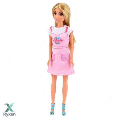 Lalka Anlily Sprzedawczyni Warzyw I Owoców Sklep Akcesoria Zestaw LEAN TOYS