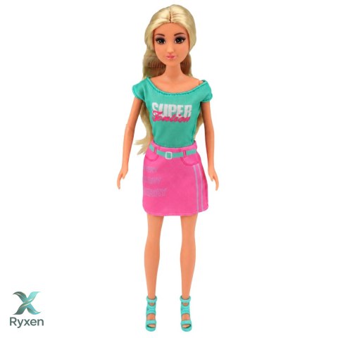 Lalka Anlily z Transporterem Dla Zwierzaka Kotek Szary Akcesoria Zestaw LEAN TOYS