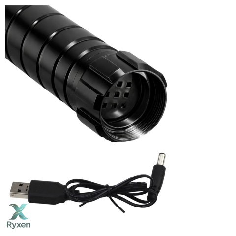 Miecz Laserowy Świetlny LED Z Dźwiękami Metalowa Rękojeść 75 cm LEAN TOYS