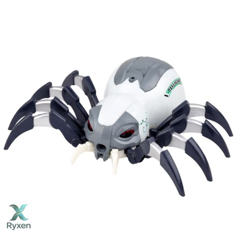 Pająk Robot Zdalnie Sterowany RC Efekt Dymu Światła Dźwięki LEAN TOYS