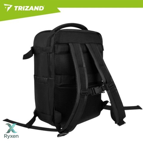 Plecak turystyczny 42x32x40cm czarny Trizand TRIZAND