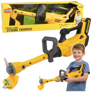 Podkaszarka Ogrodowa Dla Dzieci Dźwięki Światła Gumowe Ostrze Żółta LEAN TOYS