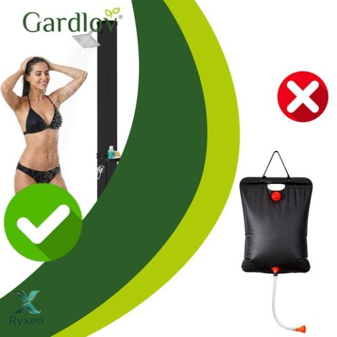 Prysznic solarny 40L Gardlov GARDLOV