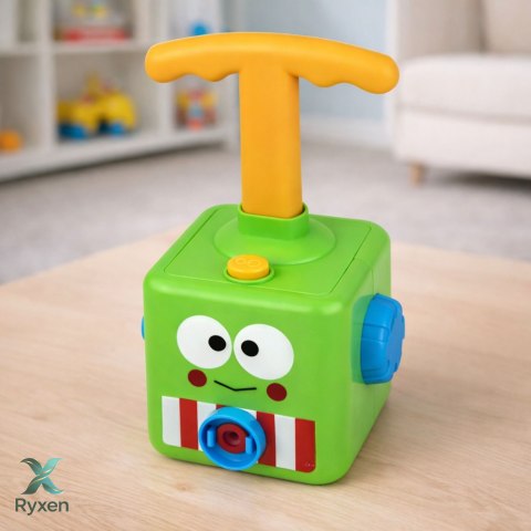 Wyrzutnia Balonów Autek Zabawka Edukacyjna Dla Dzieci Żaba LEAN TOYS