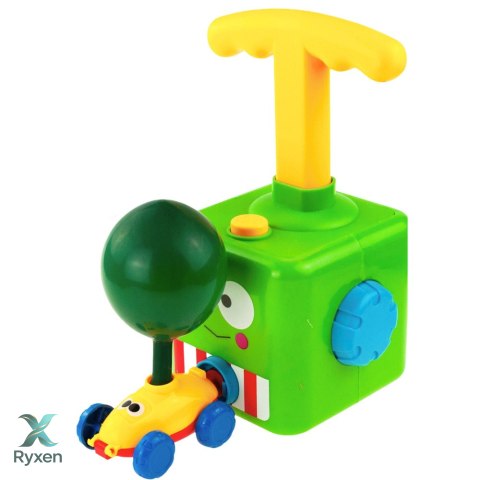 Wyrzutnia Balonów Autek Zabawka Edukacyjna Dla Dzieci Żaba LEAN TOYS