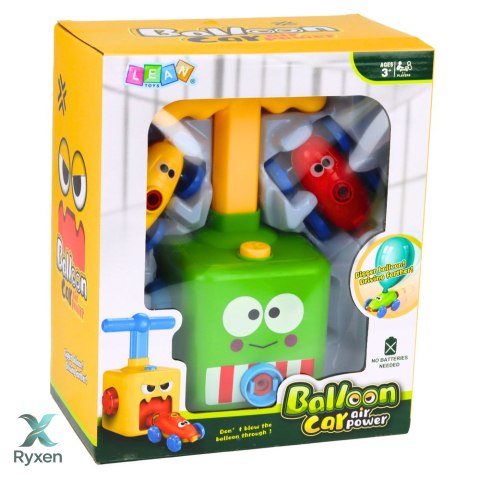 Wyrzutnia Balonów Autek Zabawka Edukacyjna Dla Dzieci Żaba LEAN TOYS