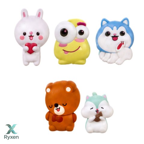 Zestaw Kreatywny DIY Tworzenie Dekorowanie Squishy Mini Słodycze Przekąski LEAN TOYS