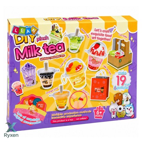 Zestaw Kreatywny DIY Tworzenie Dekorowanie Squishy Napoje Mleczne LEAN TOYS