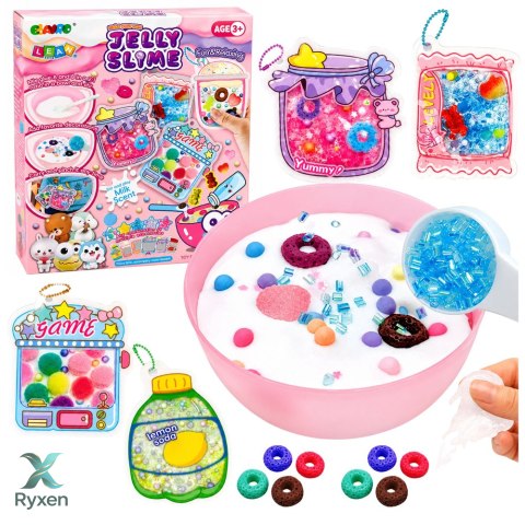 Zestaw Kreatywny Do Tworzenia Ozdobnego Jelly Slime DIY Glutek Akcesoria LEAN TOYS