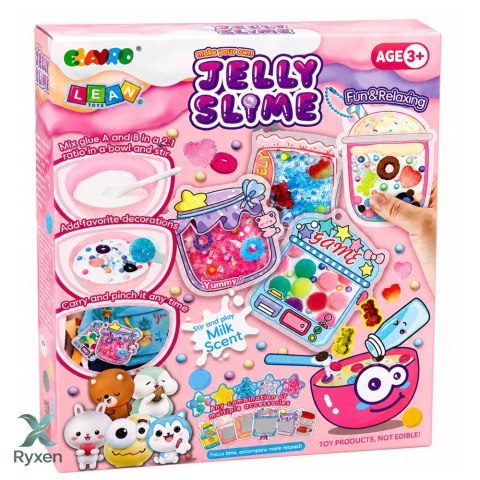 Zestaw Kreatywny Do Tworzenia Ozdobnego Jelly Slime DIY Glutek Akcesoria LEAN TOYS
