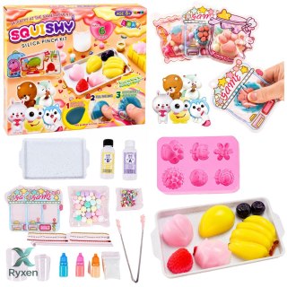 Zestaw Kreatywny Plastyczny Tworzenie Ozdobne Squishy Owoce DIY LEAN TOYS