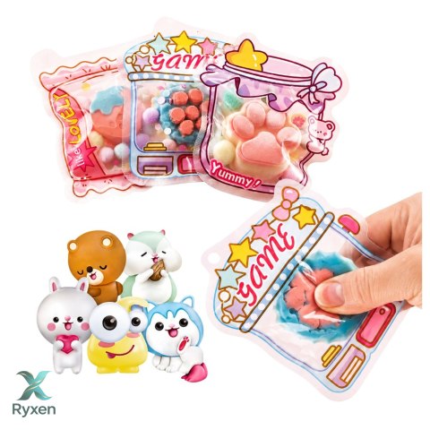 Zestaw Kreatywny Plastyczny Tworzenie Ozdobne Squishy Owoce DIY LEAN TOYS