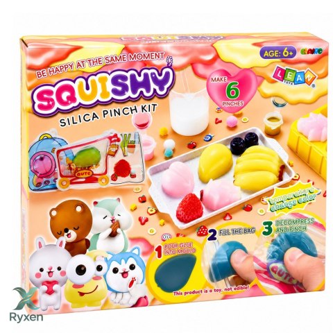 Zestaw Kreatywny Plastyczny Tworzenie Ozdobne Squishy Owoce DIY LEAN TOYS