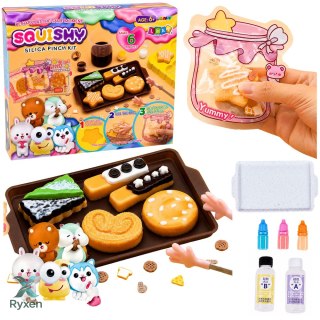 Zestaw Kreatywny Plastyczny Tworzenie Squishy Ozdobne Ciastka DIY LEAN TOYS