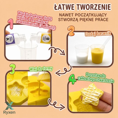 Zestaw Kreatywny Plastyczny Tworzenie Squishy Ozdobne Ciastka DIY LEAN TOYS
