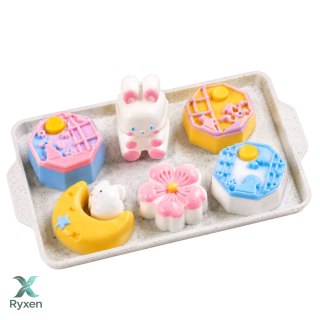 Zestaw Kreatywny Plastyczny Tworzenie Squishy Ozdobne Króliczek Deserki DIY LEAN TOYS