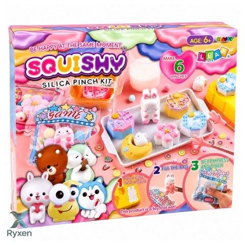 Zestaw Kreatywny Plastyczny Tworzenie Squishy Ozdobne Króliczek Deserki DIY LEAN TOYS