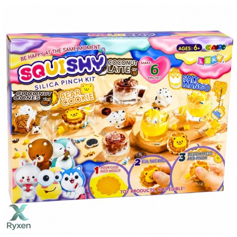 Zestaw Kreatywny Plastyczny Tworzenie Squishy Ozdobne Słodycze Napoje DIY LEAN TOYS