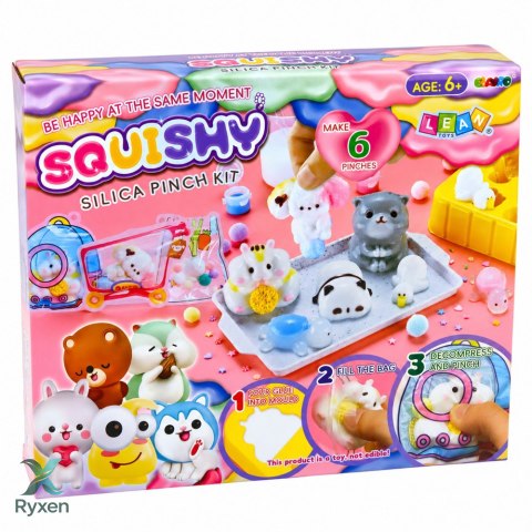 Zestaw Kreatywny Plastyczny Tworzenie Squishy Ozdobne Zwierzaki DIY LEAN TOYS