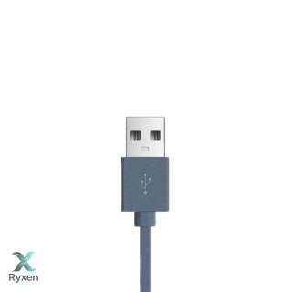 DA666A Mini wiatrak biurkowy usb szary ATL