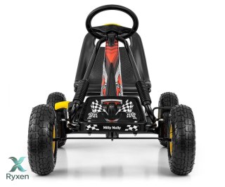Gokart na pedały thor czarny MILLY MALLY
