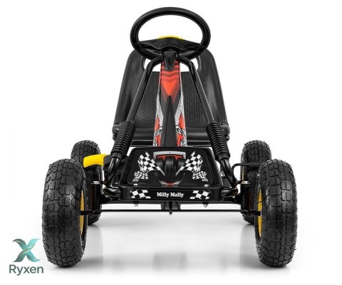 Gokart na pedały thor czarny MILLY MALLY