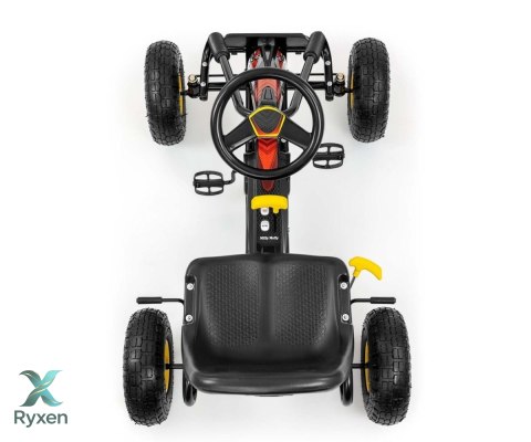 Gokart na pedały thor czarny MILLY MALLY