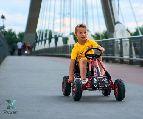 Gokart na pedały thor czarny MILLY MALLY
