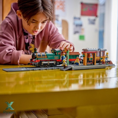 Klocki city 60511 retro pociąg z lokomotywą parową LEGO