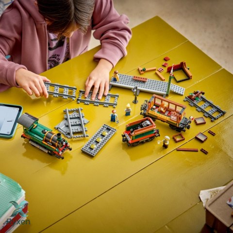 Klocki city 60511 retro pociąg z lokomotywą parową LEGO